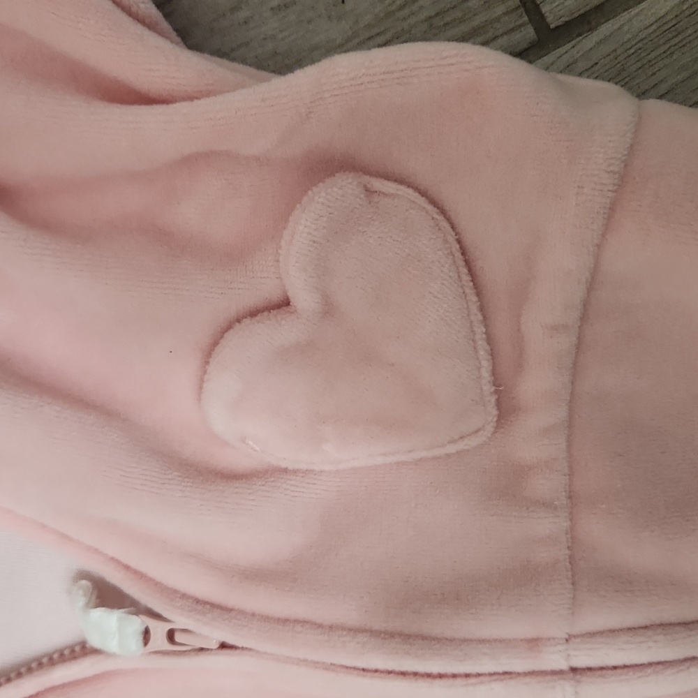 Carter's Baby Girl Zip Up Hoodie and Matching Leggings - Picture 3 of 6